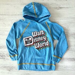 DISNEY PARKS Walt Disney World Retro Graphic Hoodie Sweatshirt 10 Unisex